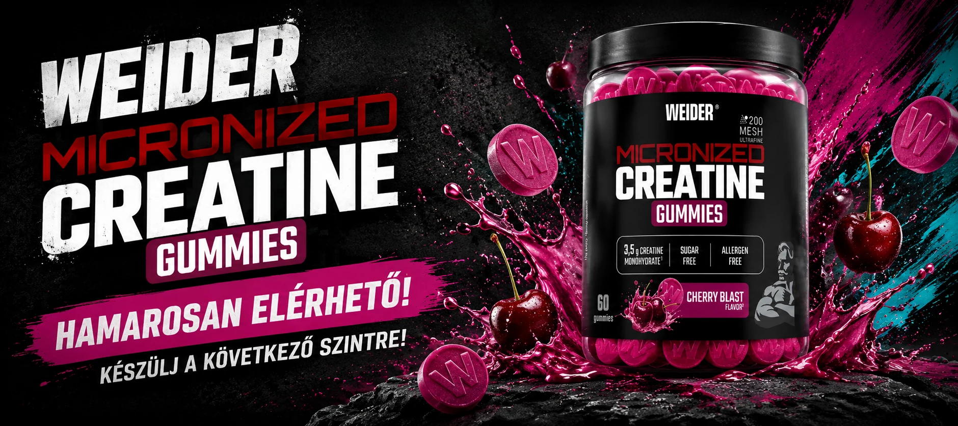 Weider táplálékkiegészítők a Mastery.hu-n – BCAA, kreatin és Mega Mass a maximális teljesítményért