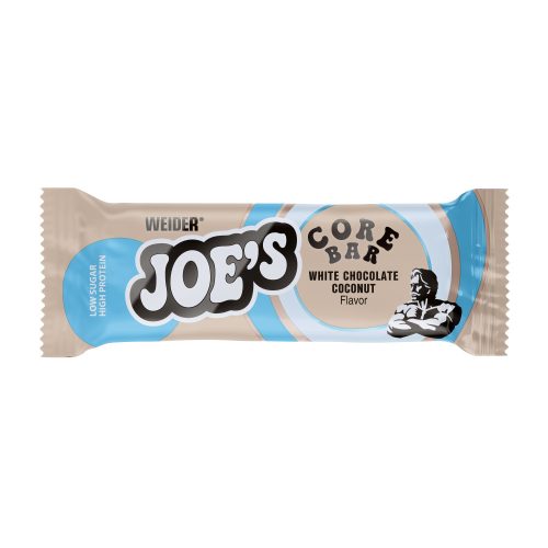 Weider Joe’s Core Bar fehérje szelet - 45g - kókusz-fehércsoki