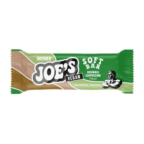 Weider Joe’s Soft Bar fehérje szelet - 50g - brownie-cappuccino (vegán)