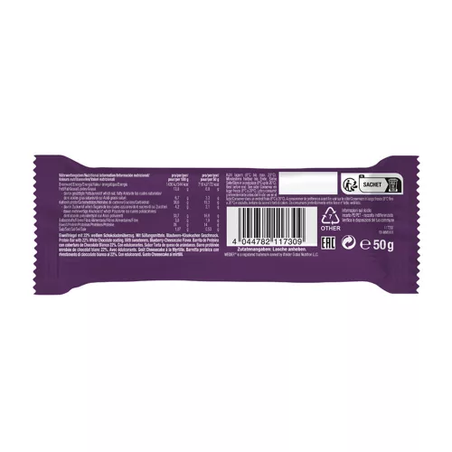 Weider Joe’s Soft Bar fehérje szelet - 50g - áfonyás-sajttorta