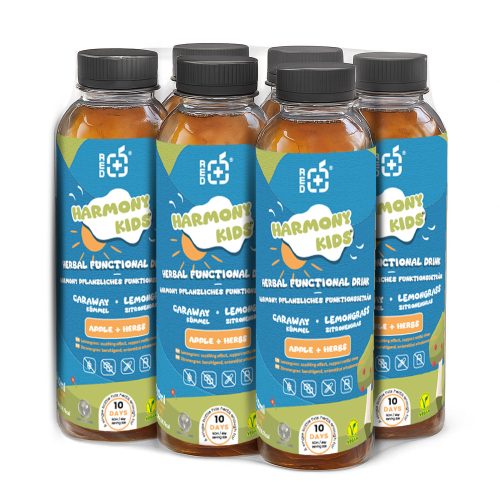 RedPower Harmony Kids - gyógynövényes funkcionális ital - 6 x 500 ml