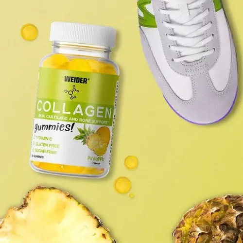Weider Collagen kollagén gumivitamin - Ananász