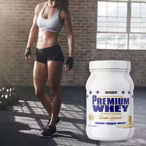 Weider Premium Whey Protein fehérjepor - 2,3 kg - csokoládé-nugát