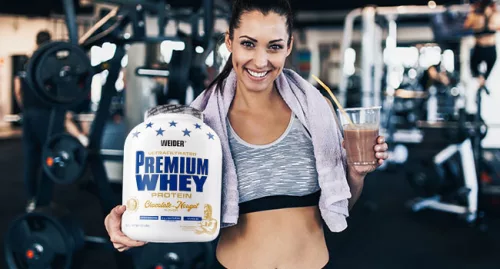 Weider Premium Whey Protein fehérjepor - 500 g - csokoládé-nugát