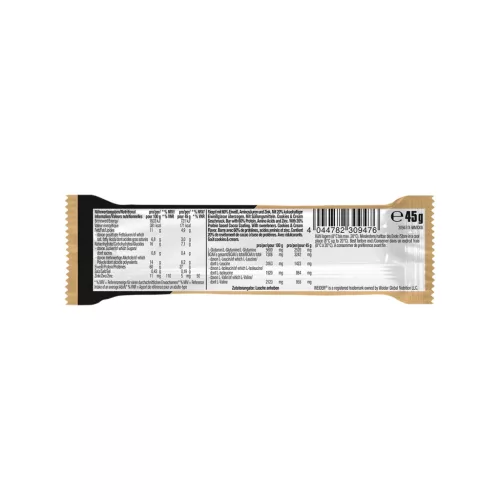 Weider 60% Protein Bar fehérje szelet - 45 g - keksz-tejszín