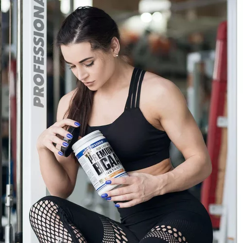 Weider Premium BCAA Instant aminosav Plus L-Glutamin - 500 g - cseresznye-kókusz