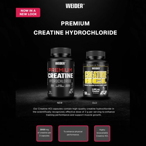 Weider Creatine HCL kreatin kapszula