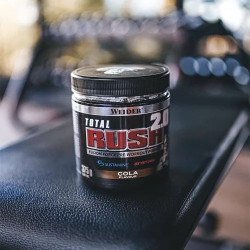 Weider Total Rush 2.0 teljesítményfokozó - 375 g - kóla