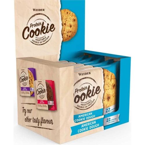 Weider Protein Cookie vegán fehérje süti - 90 g - csokis keksz