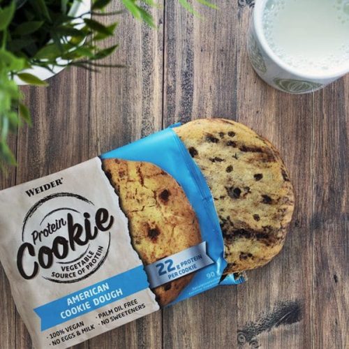 Weider Protein Cookie vegán fehérje süti - 90 g - csokis keksz