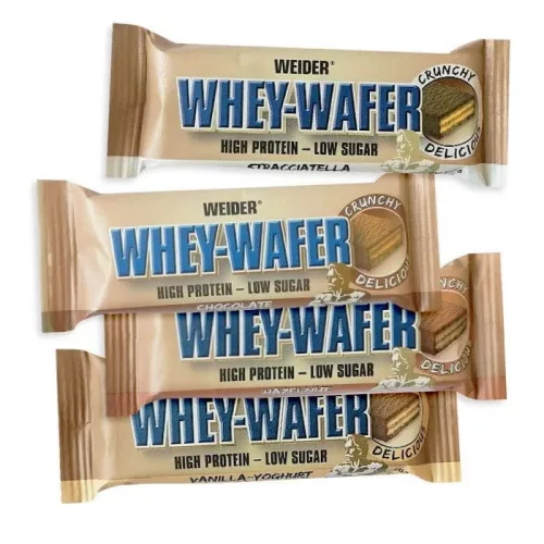 Weider 32% Whey-Wafer fehérje szelet - 35g - sztracsatella