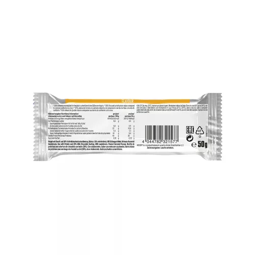 Weider 40% Protein Bar fehérje szelet - 50 g - mogyoró-karamell