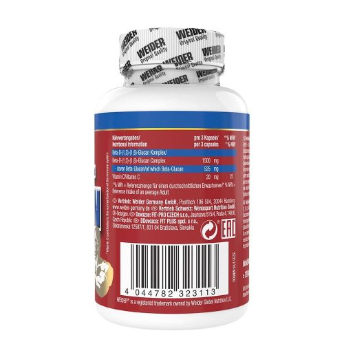 Weider Beta-Glucan immunerősítő kapszula
