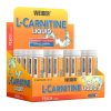 Weider L-Carnitine Liquid zsírégető folyadék – 1800 mg (20x25ml) - őszibarack