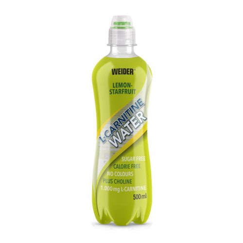 Weider L-Carnitine Water - L-Karnitin ital - citrom-csillaggyümölcs