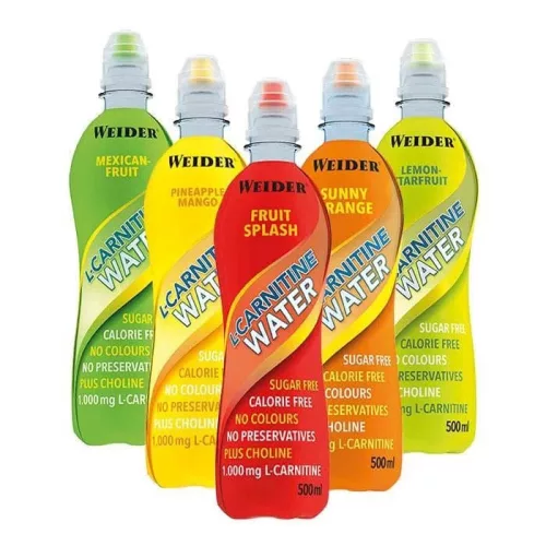 Weider L-Carnitine Water - L-Karnitin ital - citrom-csillaggyümölcs