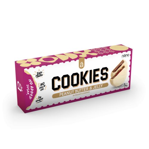 Nano Supps Protein Cookies - 128g - mogyoróvaj-lekvár