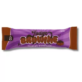 Nano Supps Protein Bar fehérjeszelet - 55g - Fudge Brownie