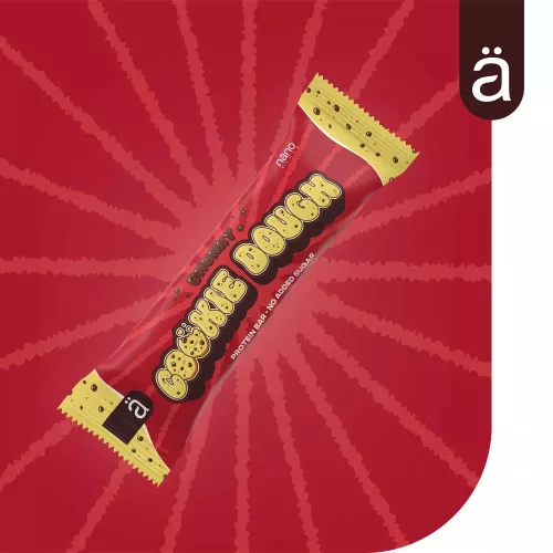 Nano Supps Protein Bar fehérjeszelet - 12x55g - Chunky Cookie Dough