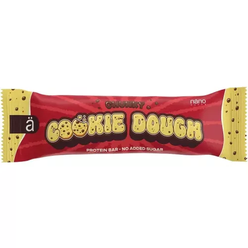Nano Supps Protein Bar fehérjeszelet - 12x55g - Chunky Cookie Dough