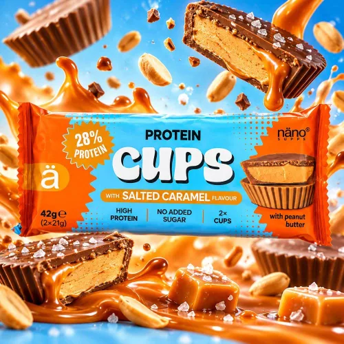 Nano Supps Protein Cups - 42 g - Salted Caramel