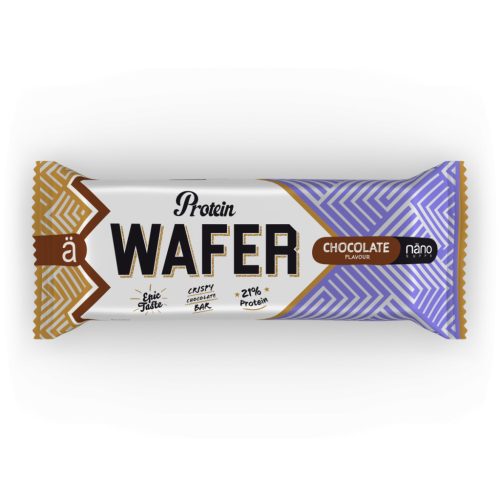 Nano Supps Protein Wafer fehérjeszelet - 40g - csokoládé