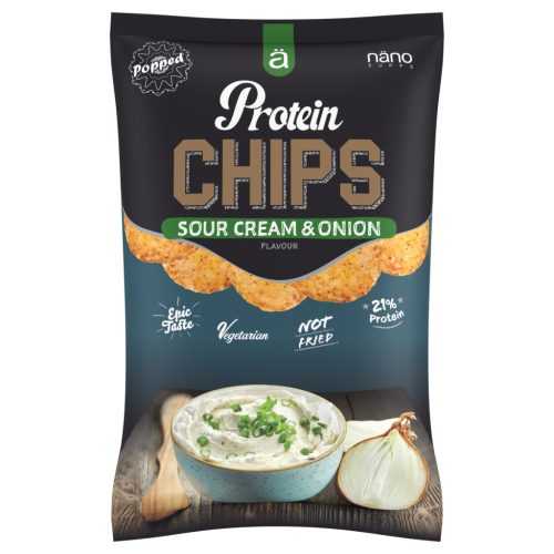 Nano Supps Protein Chips - 40g - hagymás-tejfölös