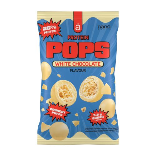 Nano Supps Protein Pops csoki golyók - 38g - fehércsokoládé