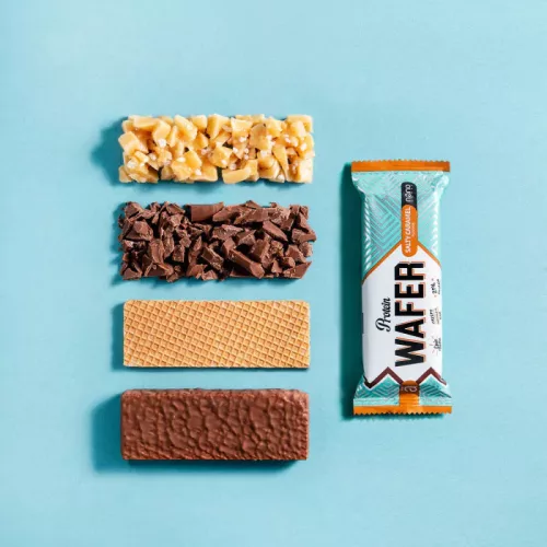 Nano Supps Protein Wafer fehérjeszelet - 40g - sós karamell