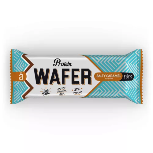 Nano Supps Protein Wafer fehérjeszelet - 12x40g - sós karamell