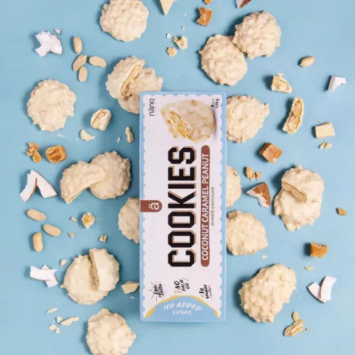 Nano Supps Protein Cookies - 128g - kókusz-karamell-mogyoró