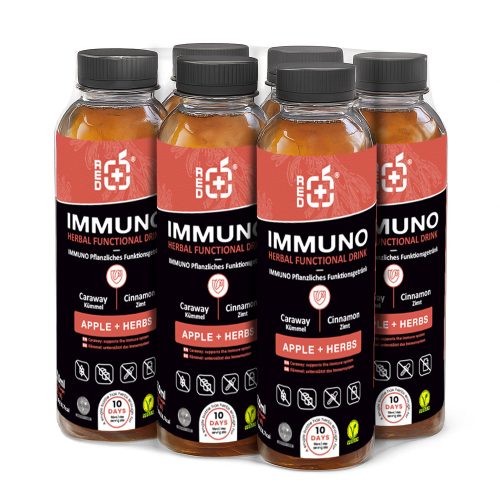 RedPower Immuno - gyógynövényes funkcionális ital - 6 x 500 ml