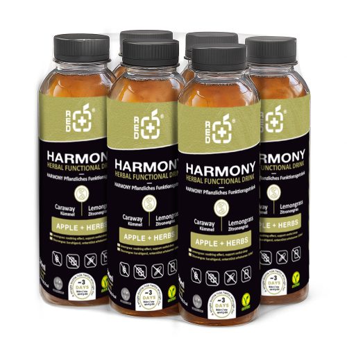 RedPower Harmony - gyógynövényes funkcionális ital - 6 x 500 ml