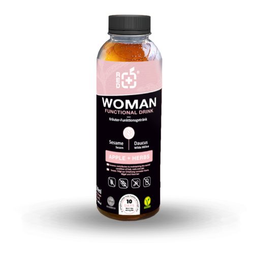 RedPower Woman– gyógynövényes funkcionális ital - 500 ml