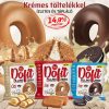 Beverly Nutrition Dofit Filling Zero fehérjetartalmú fánk desszert - keksz fehér csokoládékrémmel