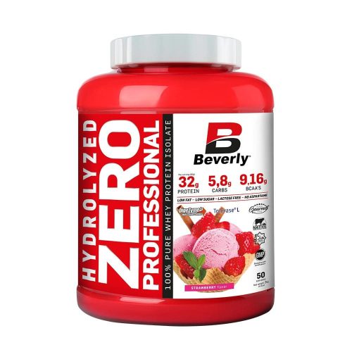 Beverly Nutrition Hydrolyzed Zero Professional fehérje 2 kg - eper