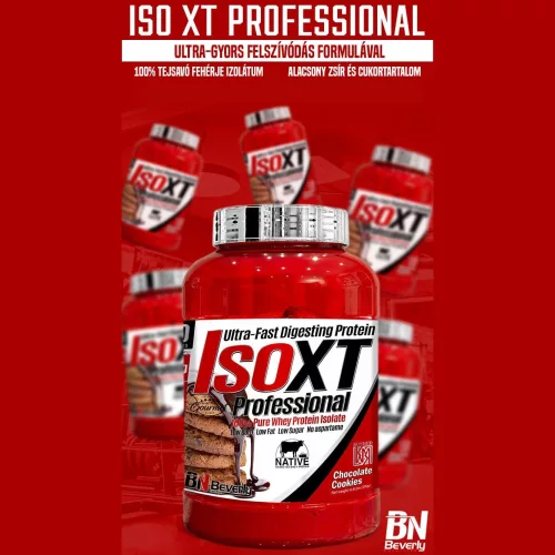 Beverly Nutrition ISO XT Professional tejsavó fehérje izolátum - vanília