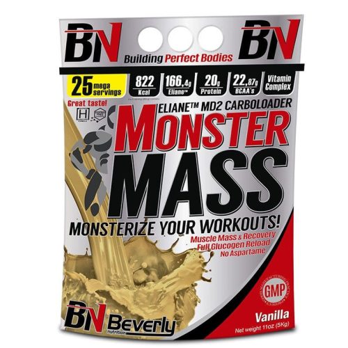 Beverly Nutrition Monster Mass tömegnövelő - 5 kg - vanília