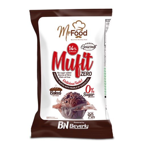 Beverly Nutrition Mufit Zero fehérje muffin - csoki