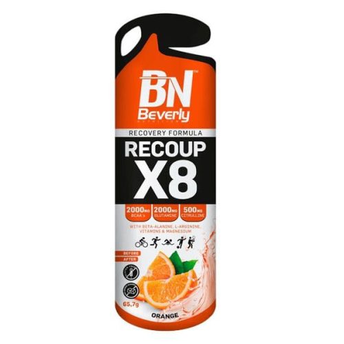 Beverly Nutrition Recoup X8 edzés utáni regeneráló gél - narancs