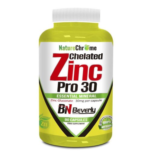 Beverly Nutrition Chelated Zinc Pro 30 - cink kapszula