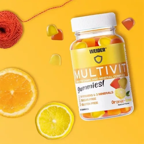 Weider MultiVit Gumivitamin multivitamin - Narancs-citrom