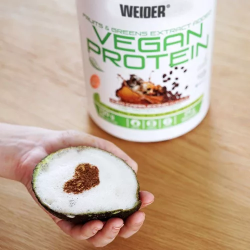 Weider Vegan Protein vegán fehérjepor - 750 g - kapucsínó