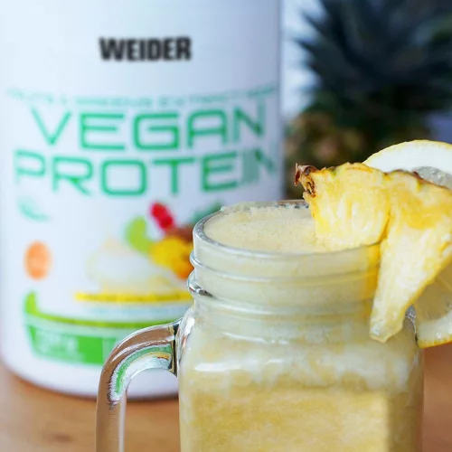 Weider Vegan Protein vegán fehérjepor - 750 g - kapucsínó
