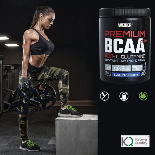 Weider Premium BCAA 8:1:1 + Glutamine ZERO aminosav - 500 g - pink lemonade