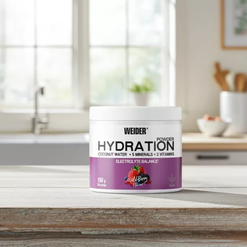 Weider Hydration Elektrolitpotló erdeigyümölcs ízű italpor - 180 g