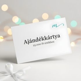 Ajándékkártya 25.000 Ft értékben