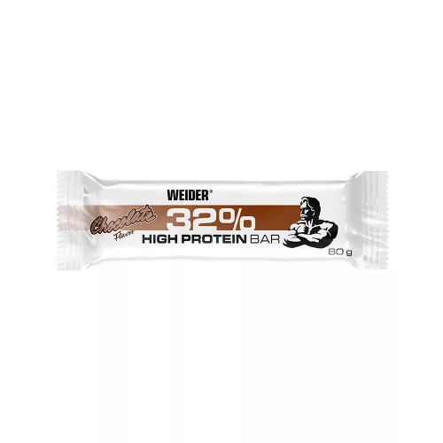 Weider 32% Protein Bar fehérje szelet - 12x60 g - csoki