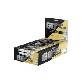   Weider 60% Protein Bar fehérje szelet - 24x45 g - vanília-karamell