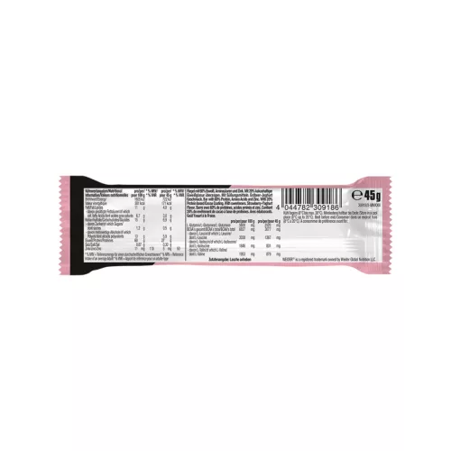 Weider 60% Protein Bar fehérje szelet - 24x45 g - epres joghurt